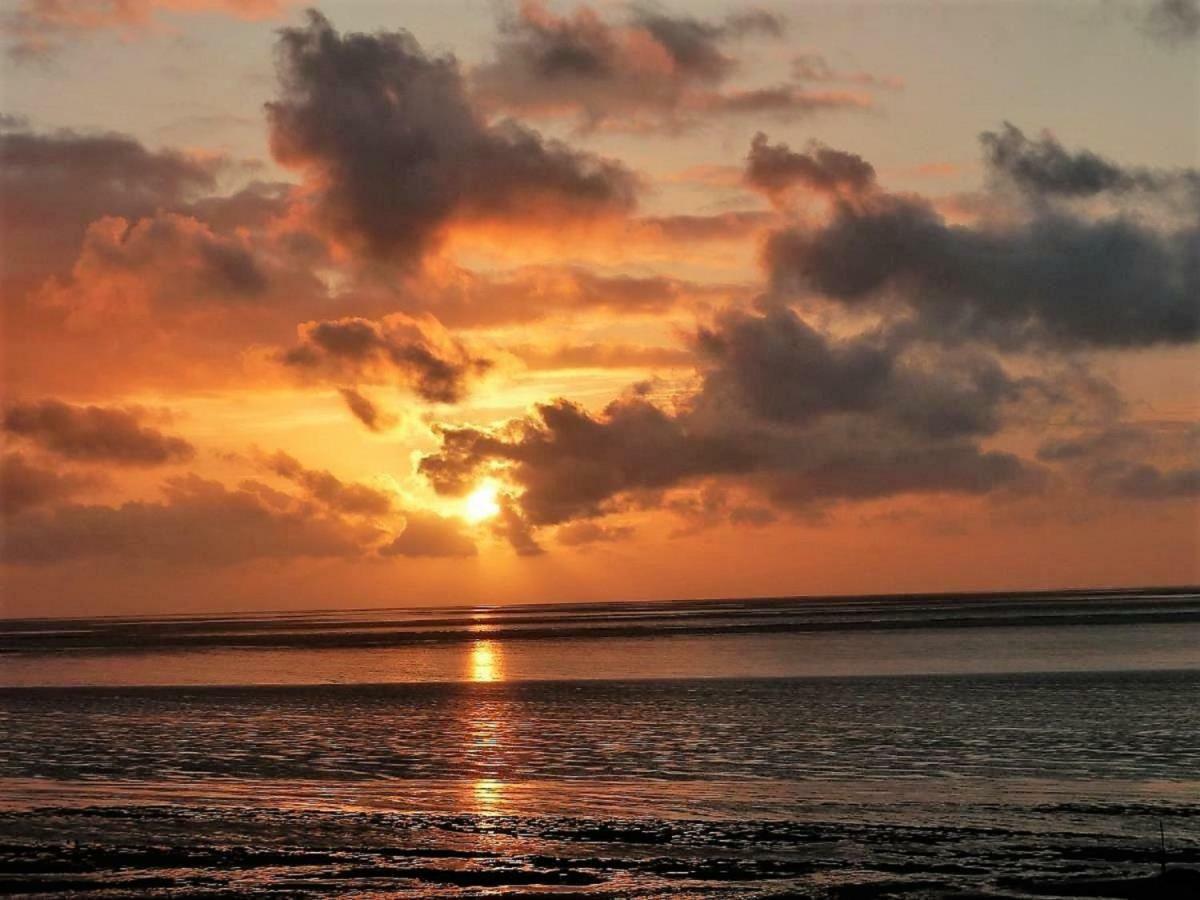 Am Sahlenburgerstrand Whg 31 Seesicht Cuxhaven Eksteriør bilde